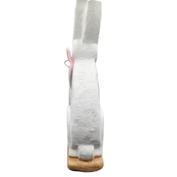 White Rabbit Statue 20" - Picture 4 of 4